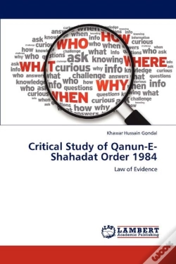 Capa do artigo Critical Study Of Qanun-E-Shahadat Order 1984