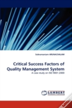 Capa do artigo Critical Success Factors Of Quality Management System