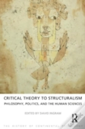 Critical Theory To Structuralism