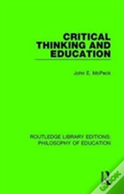 Capa do artigo Critical Thinking And Education