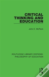 Capa do artigo Critical Thinking And Education