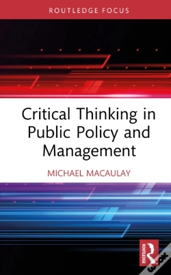 Capa do artigo Critical Thinking In Public Policy And Management