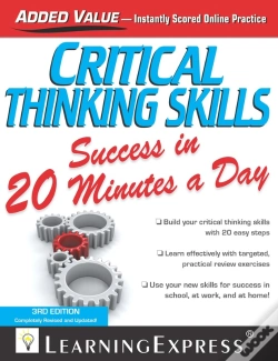 Capa do artigo Critical Thinking Skills Success In 20 Minutes A Day, 3rd Edition