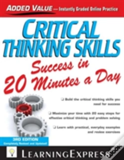 Capa do artigo Critical Thinking Skills Success In 20 Minutes A Day