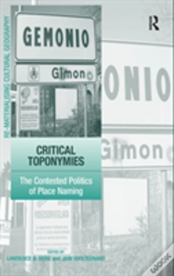 Capa do artigo Critical Toponymies