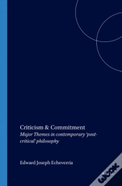 Capa do artigo Criticism And Commitment