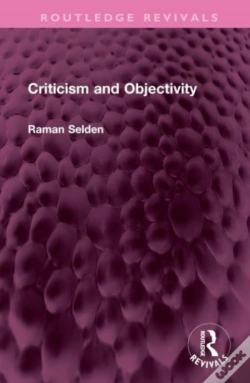 Capa do artigo Criticism And Objectivity