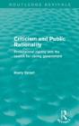 Criticism And Public Rationality - Preview