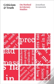 Capa do artigo Criticism And Truth