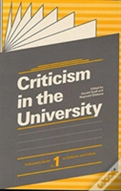 Capa do artigo Criticism In The University