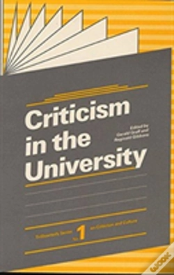 Capa do artigo Criticism In The University