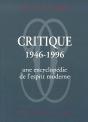 Critique 1946-1996 ; Une Encyclopédie De L'Esprit Moderne - Preview