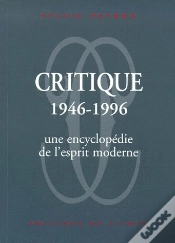 Capa do artigo Critique 1946-1996 ; Une Encyclopédie De L