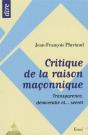 Critique De La Raison Maçonnique - Preview