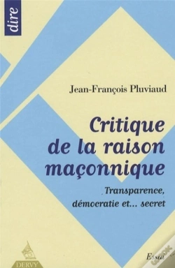 Capa do artigo Critique De La Raison Maçonnique