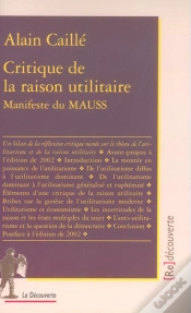 Capa do artigo Critique De La Raison Utilitaire