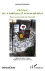 Critique De La Rationalité Administrative ; Pour Une Pensée De L'Accueil - Preview