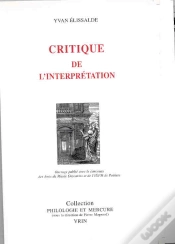 Capa do artigo Critique De L
