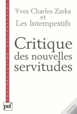 Capa do artigo Critique Des Nouvelles Servitudes