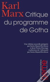 Capa do artigo Critique Du Programme De Gotha