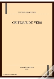 Capa do artigo Critique Du Vers