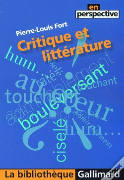 Capa do artigo Critique Et Littérature
