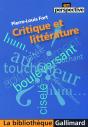 Critique Et Littérature - Preview