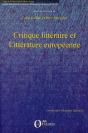 Critique Littéraire Et Littérature Européenne - Preview