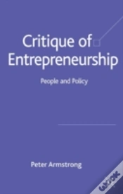 Capa do artigo Critique Of Entrepreneurship