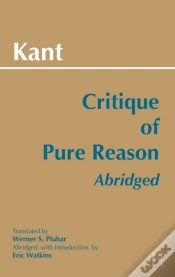 Capa do artigo Critique Of Pure Reason, Abridged