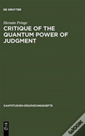 Capa do artigo Critique Of The Quantum Power Of Judgment