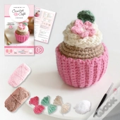 Crochet Cafe Amigurumi Kit Cupcake