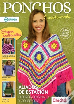 Capa do artigo Crochet Ponchos. Creá Tu Moda