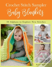 Capa do artigo Crochet Stitch Sampler Baby Blankets
