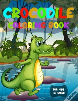 Capa do artigo Crocodile Coloring Book For Kids 42 Pages