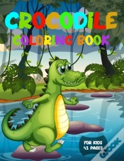 Capa do artigo Crocodile Coloring Book For Kids 42 Pages