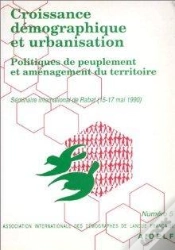 Capa do artigo Croissance Demographique & Urbanisa.