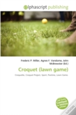 Capa do artigo Croquet  Lawn Game