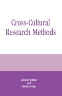 Cross-Cultural Research Methods
