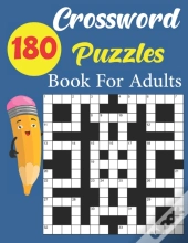 Crossword 180 Puzzles Book For Adults