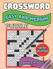 Crossword Easy And Medium Puzzle Book For Adults