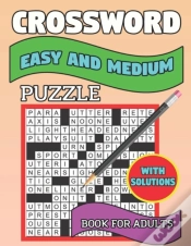 Capa do artigo Crossword Easy And Medium Puzzle Book For Adults