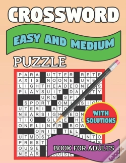 Capa do artigo Crossword Easy And Medium Puzzle Book For Adults