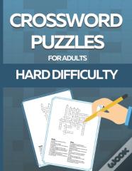Crossword Puzzle Book For Adults Hard Difficulty