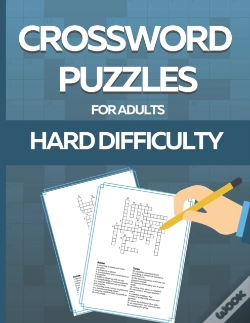 Capa do artigo Crossword Puzzle Book For Adults Hard Difficulty