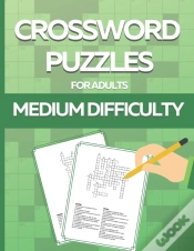 Capa do artigo Crossword Puzzle Book For Adults Medium Difficulty