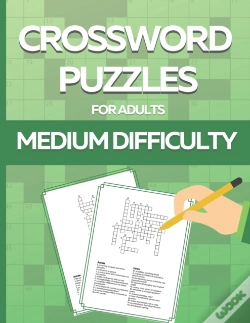 Capa do artigo Crossword Puzzle Book For Adults Medium Difficulty