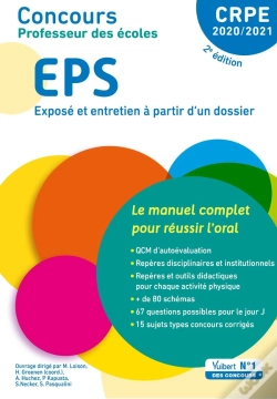 Capa do artigo Crpe ; Concours Professeur Des Écoles ; Eps, Entretien À Partir D'Un Dossier (Édition 2020/2021)