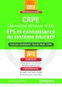 Crpe ; Deuxième Épreuve Orale ; Eps Et Connaissance Du Système Éducatif ; Concours Enseignant  Master Meef, Espe (Concours 2018) - Preview