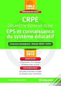 Capa do artigo Crpe ; Deuxième Épreuve Orale ; Eps Et Connaissance Du Système Éducatif ; Concours Enseignant  Master Meef, Espe (Concours 2018)